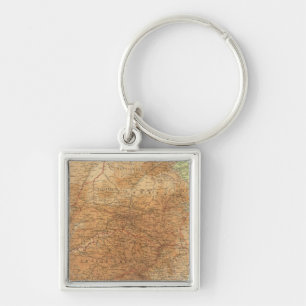 Cape Province, Transvaal, eastern section Key Ring