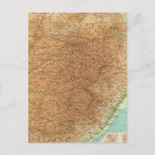 Cape Province, Transvaal, eastern section Postcard