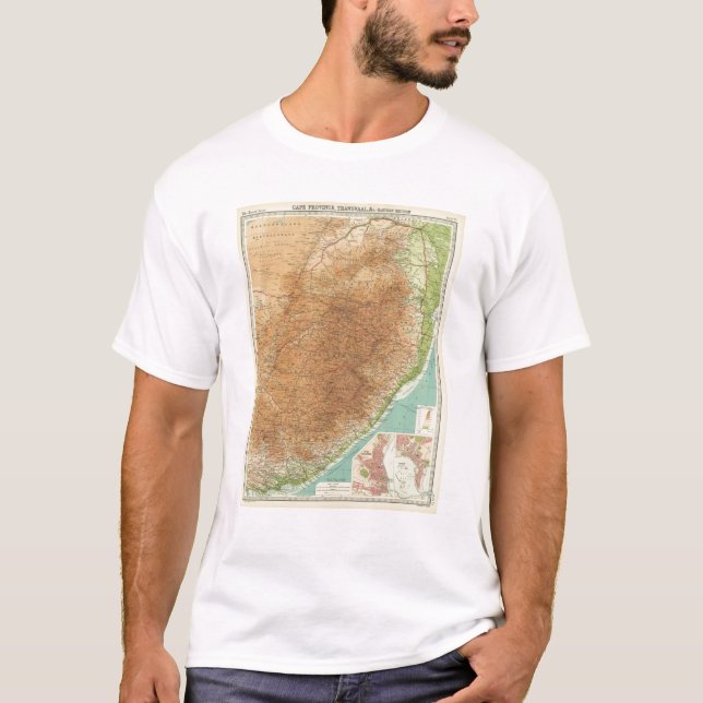 Cape Province, Transvaal, eastern section T-Shirt (Front)