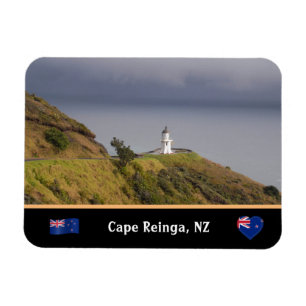 Cape Reinga Lighthouse & New Zealand /Maori Magnet
