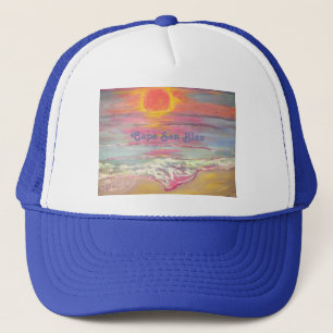 Cape San Blas Sunset Beach Trucker Hat