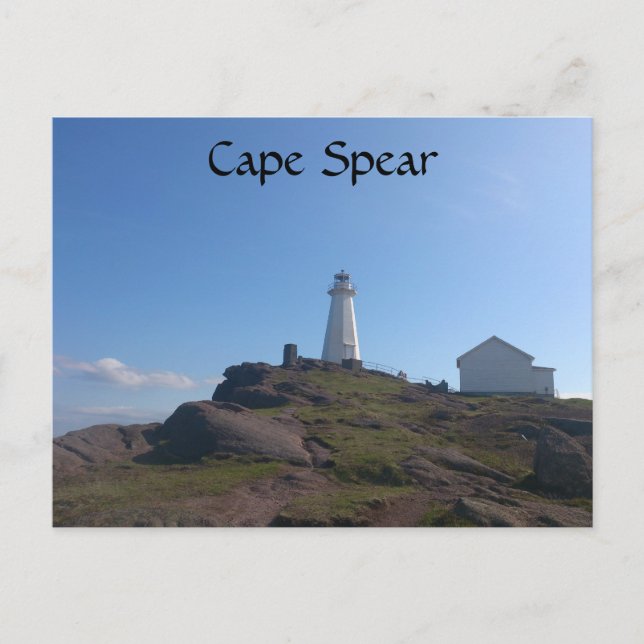 Cape Spear Postcard (Front)