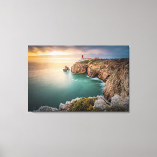 Cape St. Vincent   Sagres, Algarve, Portugal 2 Canvas Print