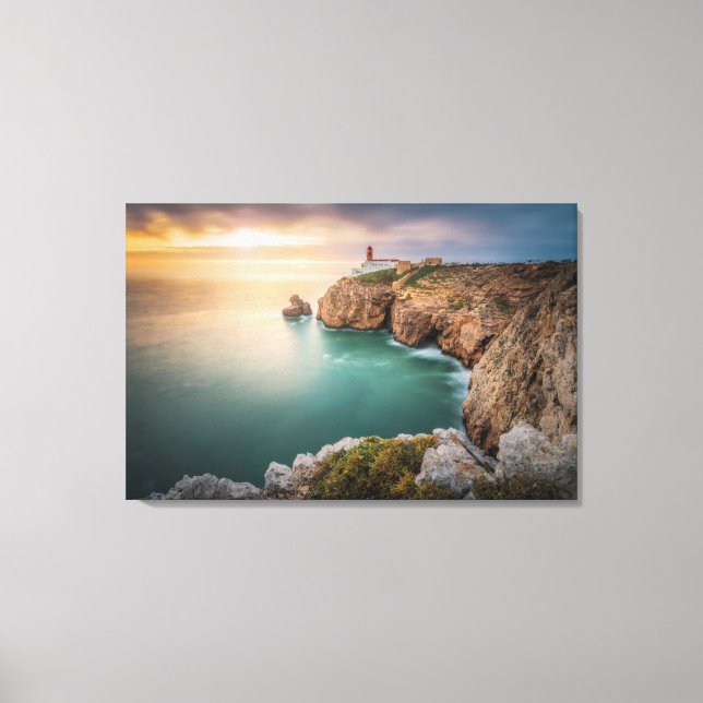 Cape St. Vincent | Sagres, Algarve, Portugal 2 Canvas Print (Front)