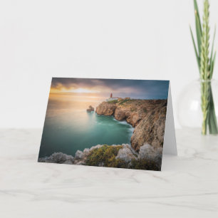 Cape St. Vincent Sagres, Algarve, Portugal Card