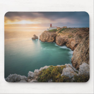 Cape St. Vincent Sagres, Algarve, Portugal Mouse Mat