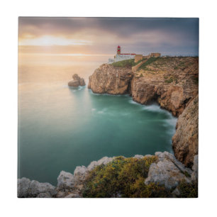 Cape St. Vincent Sagres, Algarve, Portugal Tile