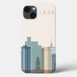 Cape Town, Africa City Skyline iPhone 13 Case