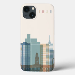 Cape Town, Africa City Skyline iPhone 13 Case