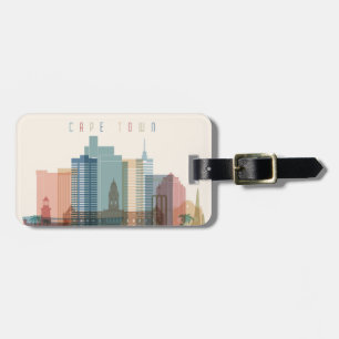 Cape Town, Africa   City Skyline Luggage Tag