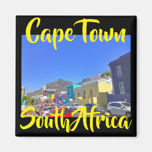 Cape Town Bo Kaap City View Magnet