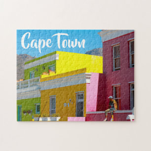 Cape Town Bo-Kaap Cityscape South Africa Jigsaw Puzzle