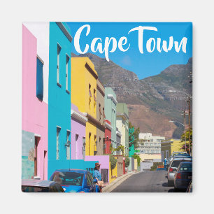 Cape Town Bo-Kaap Cityscape South Africa Magnet