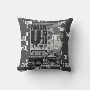 Cape Town Cityscape Architecture South Africa Cushion
