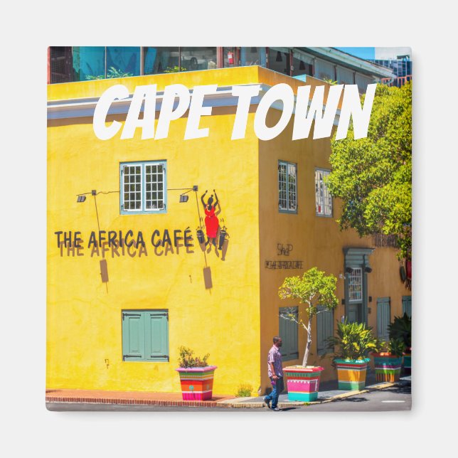 Cape Town Cityscape Architecture South Africa Magnet (Front)