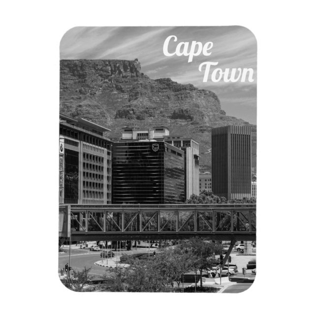 Cape Town Cityscape Architecture South Africa Magnet (Vertical)