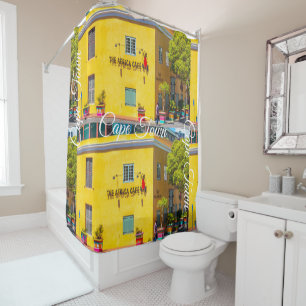 Cape Town Cityscape Architecture South Africa Shower Curtain