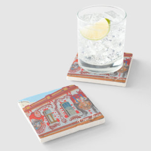 Cape Town Cityscape Architecture South Africa  Stone Coaster