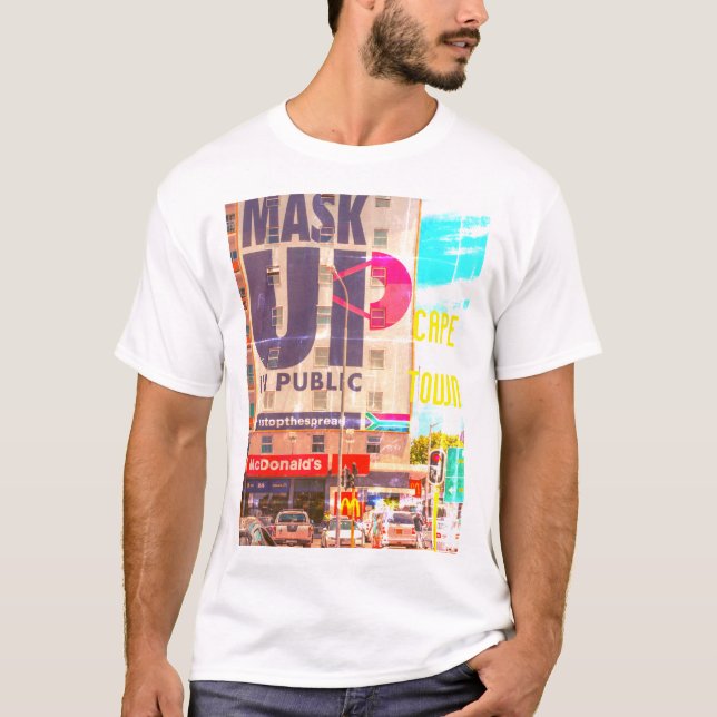 Cape Town Cityscape Architecture South Africa T-Shirt (Front)