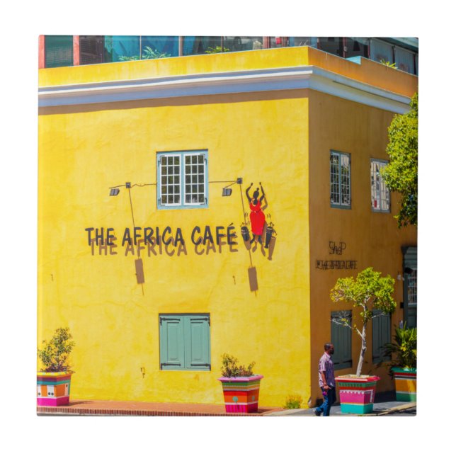 Cape Town Cityscape Architecture South Africa Tile (Front)