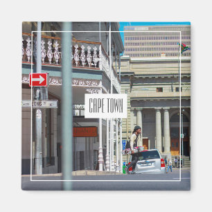 Cape Town Cityscape Street South Africa Magnet