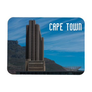 Cape Town Cityscape Table Mountain South Africa Magnet