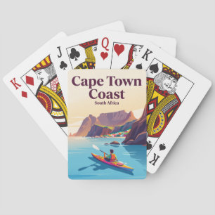 Cape Town Coast South Africa Playing Cards