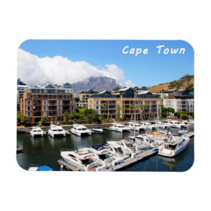 Cape Town Harbour and Table Mountain Magnet