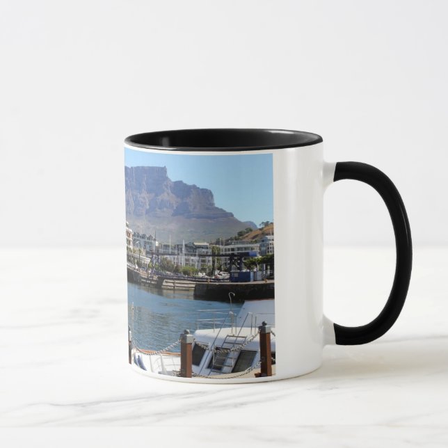 Cape Town Harbour and Table Mountain Mug (Right)