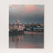 Cape Town Harbour Travel Vintage Retro