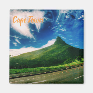 Cape Town Lion's Head Landscape Scenery Magnet