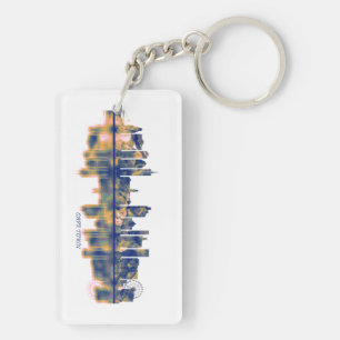 Cape Town Skyline Key Ring