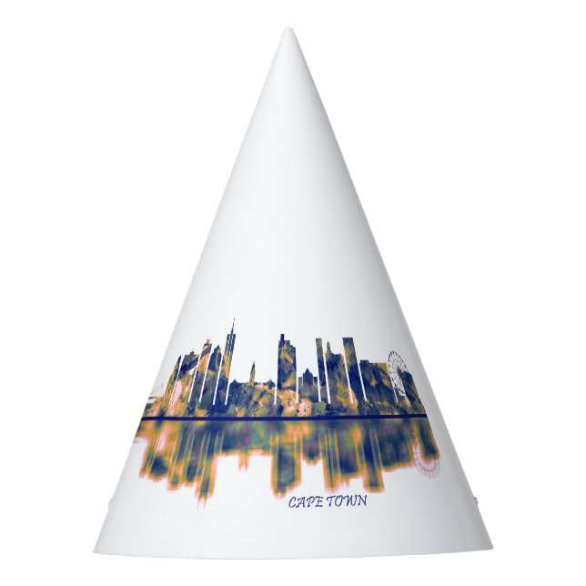 Cape Town Skyline Party Hat (Front)