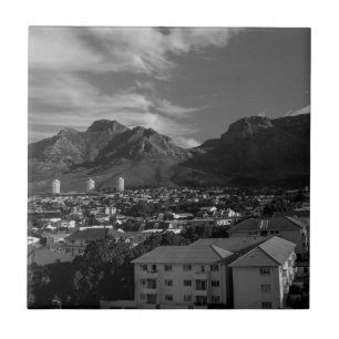 Cape Town South Africa Devil's Peak View Tile