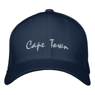Cape Town, South Africa embroidered hats & caps