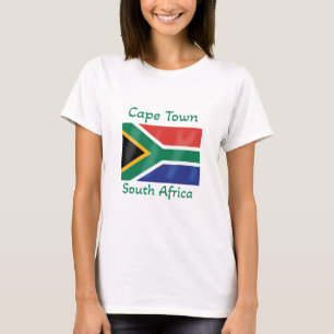 Cape Town South Africa Flag T-Shirt