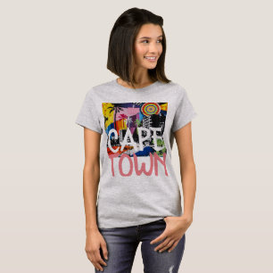 Cape Town South Africa Graffiti Mural shirt, 2 T-Shirt