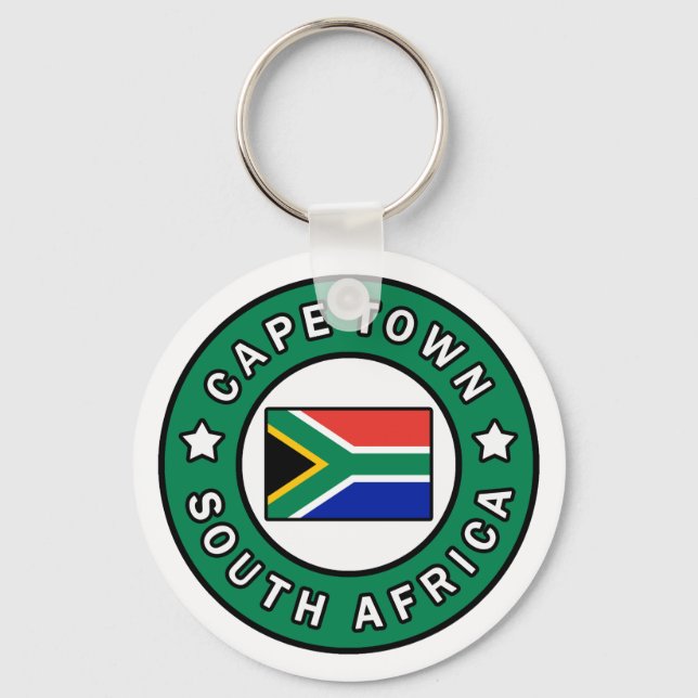 Cape Town South Africa Key Ring (Front)