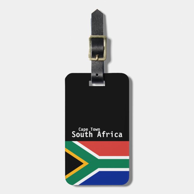 Cape Town, South Africa  Luggage Tag (Front Vertical)