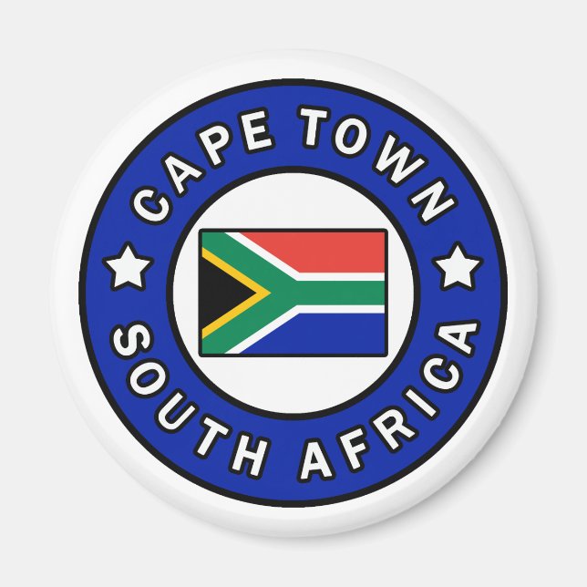 Cape Town South Africa Magnet (Front)