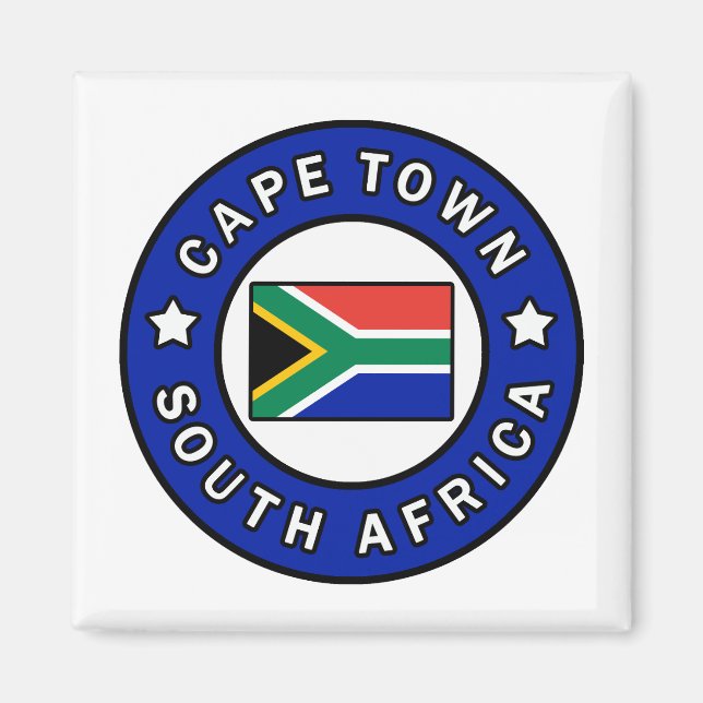 Cape Town South Africa Magnet (Front)