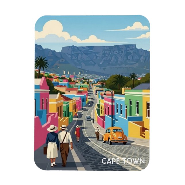Cape Town South Africa Magnet (Vertical)
