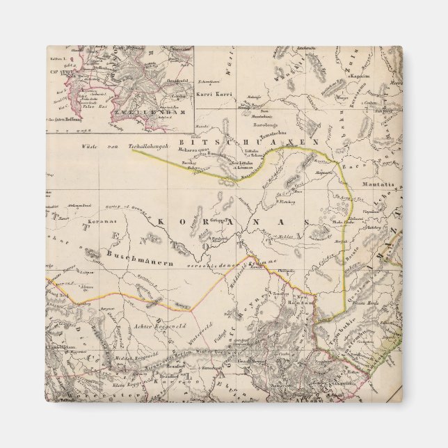 Cape Town, South Africa Magnet (Front)