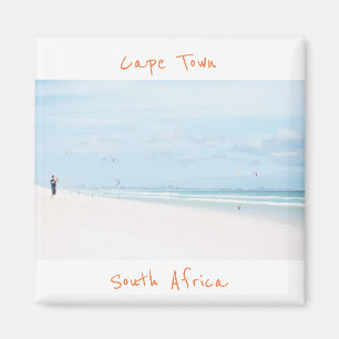 Cape Town South Africa Ocean Beach Magnet