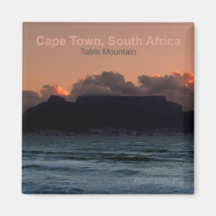 Cape Town South Africa Photo Souvenir Magnets