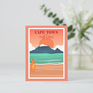 Cape Town South Africa, Postcard