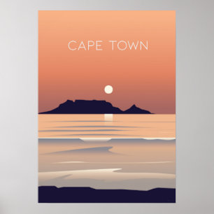 Cape town south africa  poster