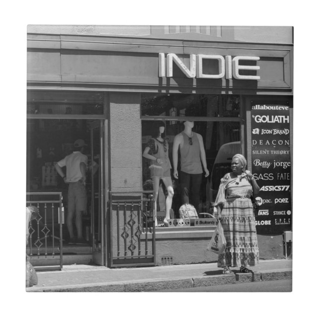 Cape Town South Africa Street View Tile (Front)