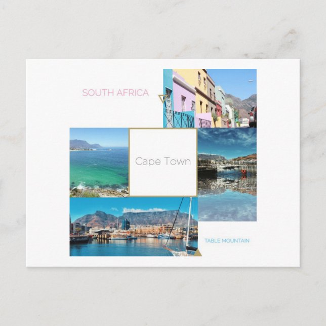 Cape Town South Africa Table Mountain Postcard (Front)