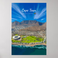 Cape Town, South Africa - Table Mountain View